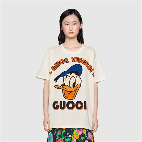 gucci donald duck fake t shirt|Gucci jacket duck.